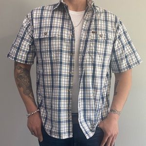 Carhartt men’s plaid short sleeve
